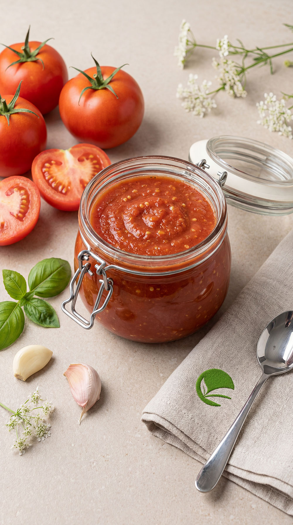 Passata pomidorowa domowa – prosty przepis z letnich pomidorów