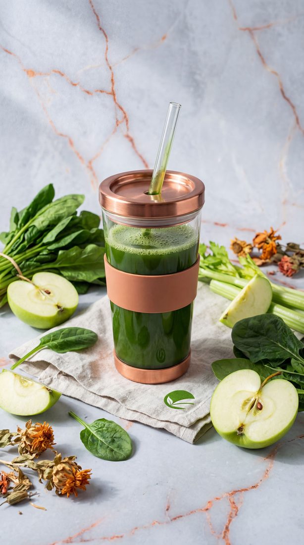 Grejpfrutowy szpinak – sok warzywno-owocowy na diecie oczyszczającej