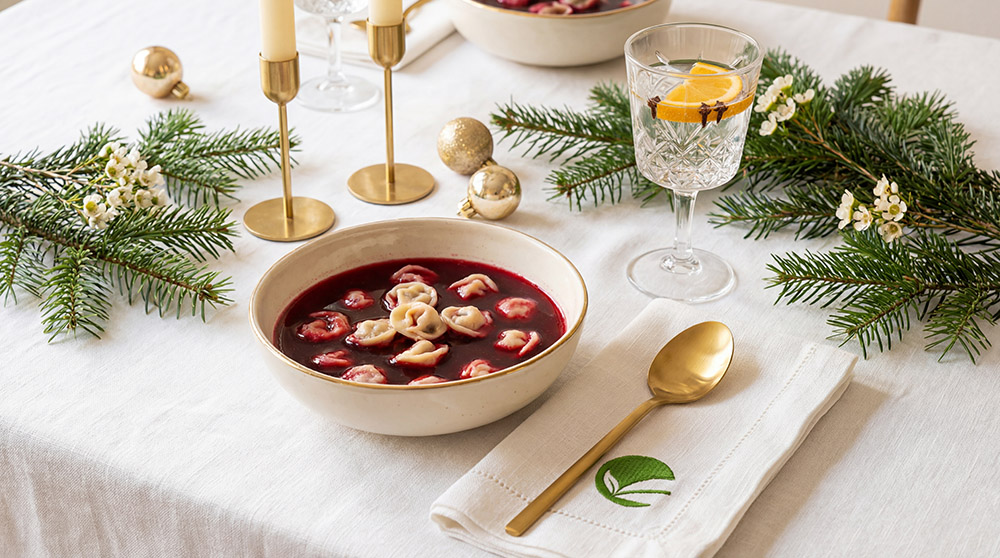 Barszcz czerwony wigilijny na zakwasie – bezglutenowy przepis