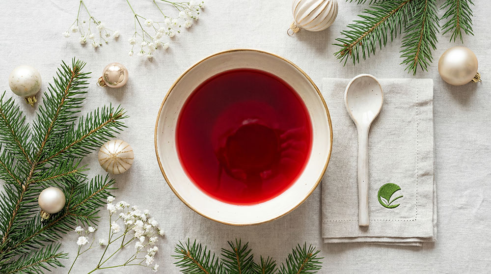 Barszcz czerwony wigilijny na naturalnym zakwasie – zdrowa tradycja