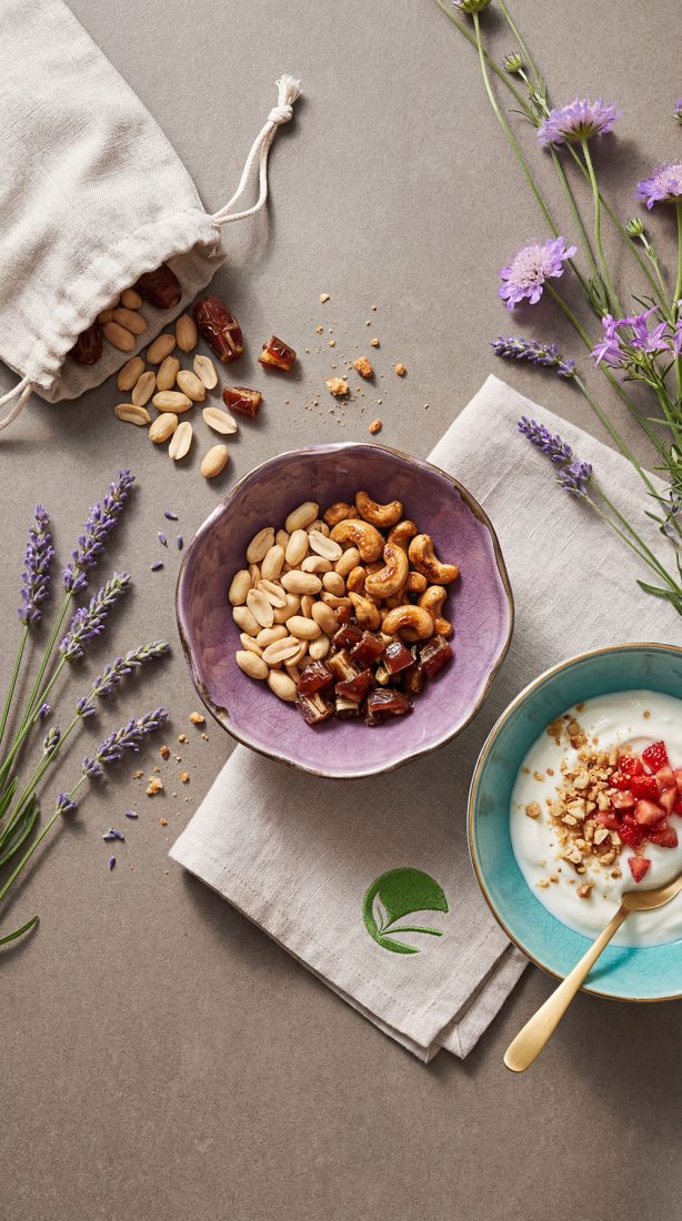 Orzechowy miks z daktylami – podwieczorek w diecie przy Hashimoto