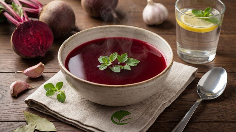 Barszcz czerwony z kiszonych buraków