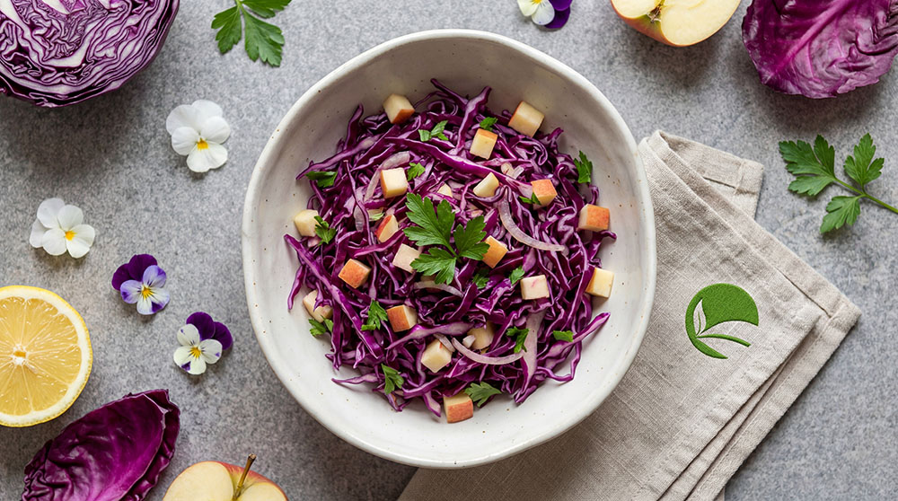 Surówka z czerwonej kapusty