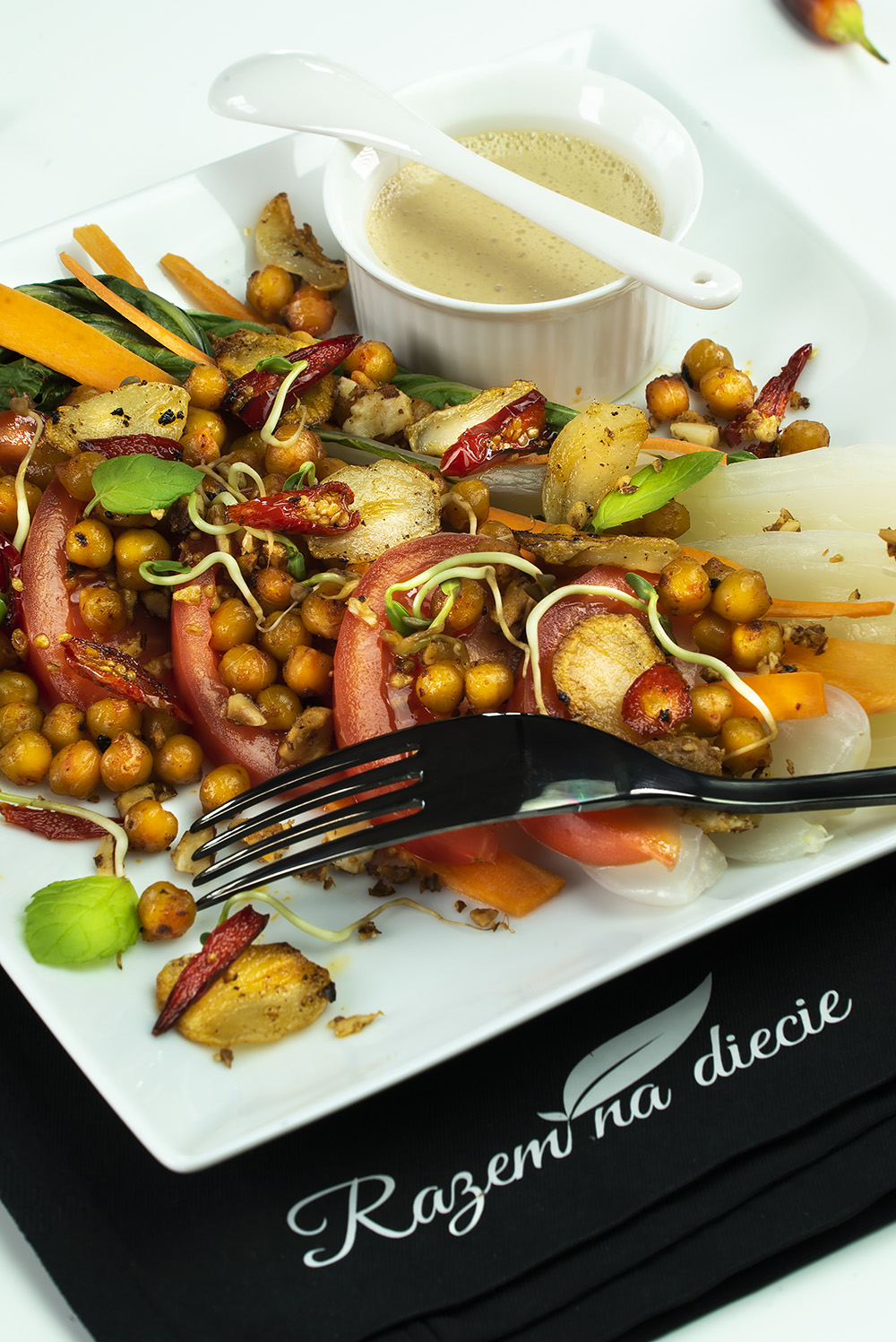 Sałatka z kapustą pak choi