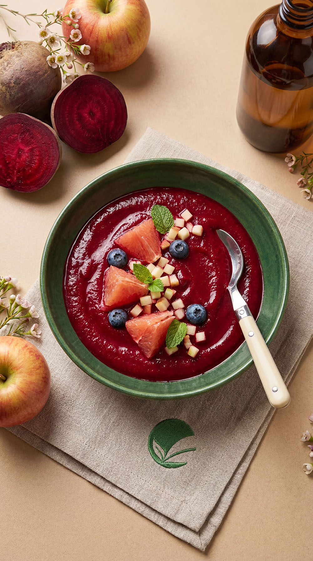 Mus z jabłka z dodatkiem arbuza