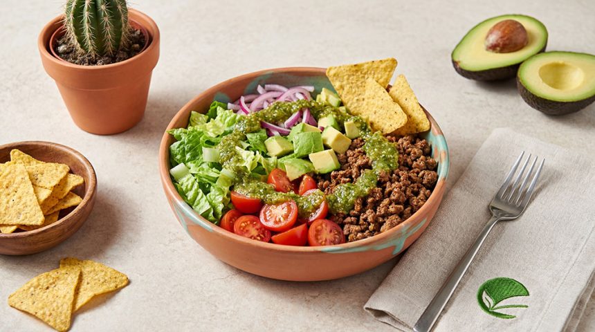 Taco bowl z wołowiną – lekka kolacja meksykańska na Diecie Aktywnej