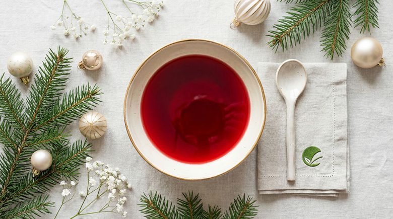 Barszcz czerwony wigilijny na naturalnym zakwasie – zdrowa tradycja