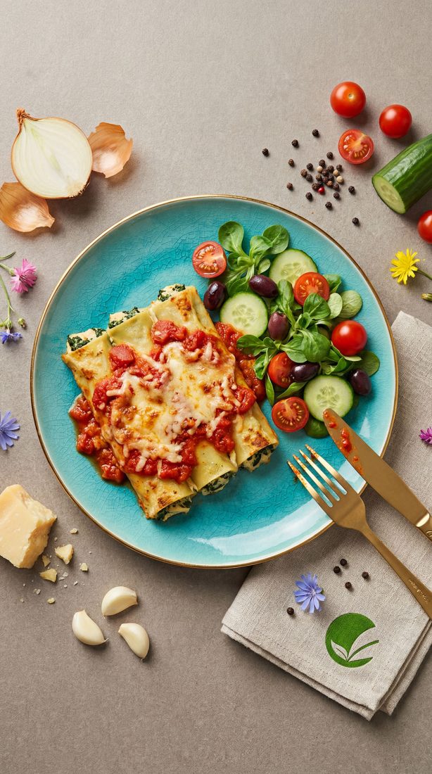 Cannelloni z kurczakiem w sosie pomidorowym – kolacja przy Hashimoto