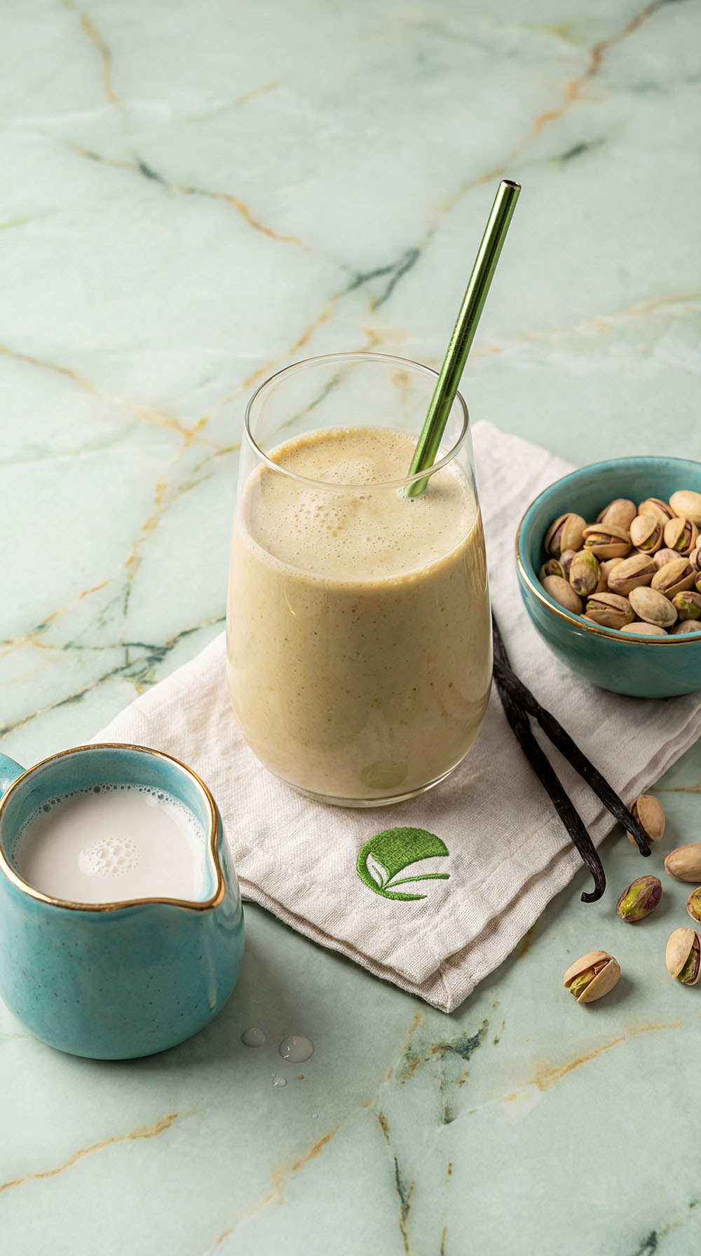 Keto shot pistacjowo-śmietankowy – szybka przekąska low carb