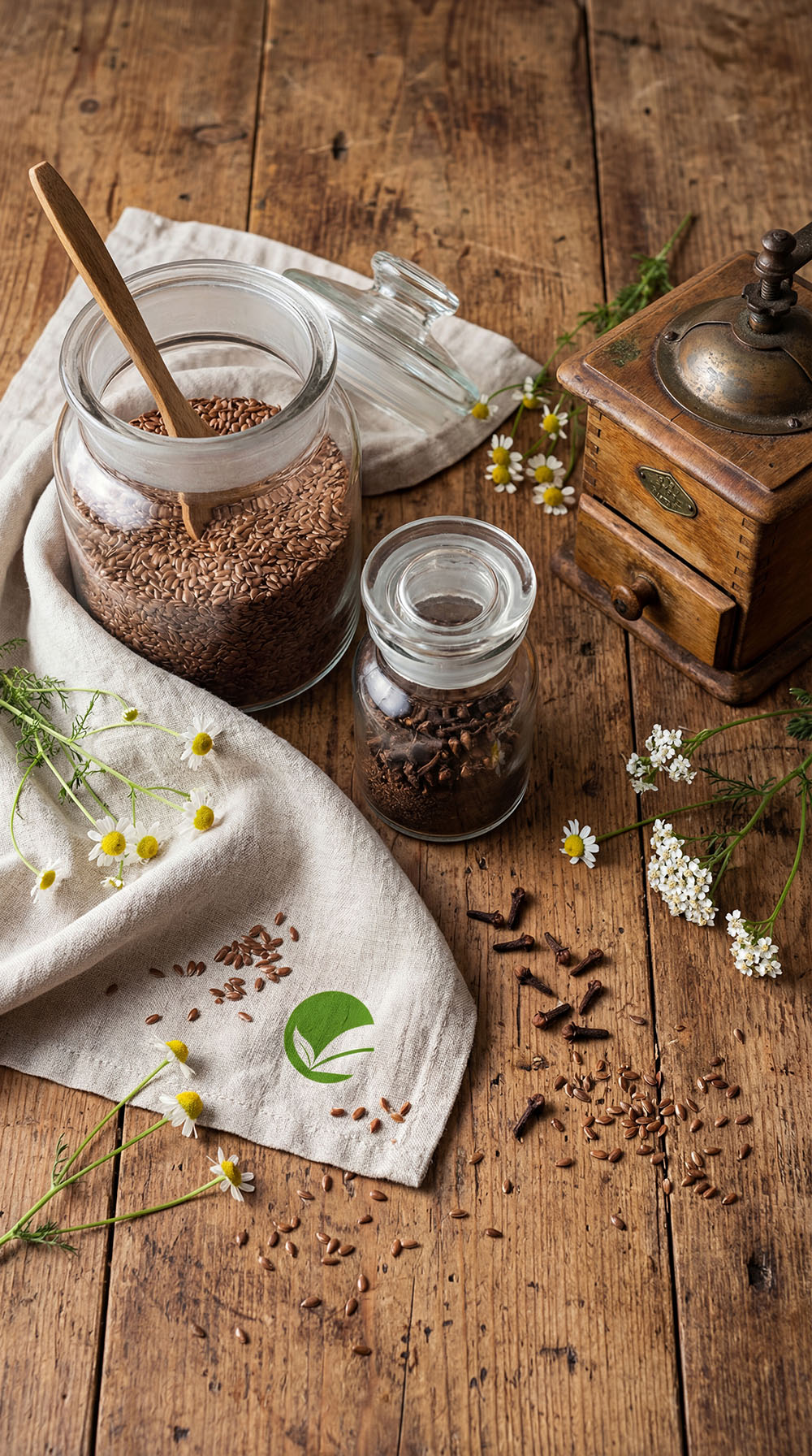 Goździki i siemię lniane – fakty, działanie na jelita i bezpieczny przepis